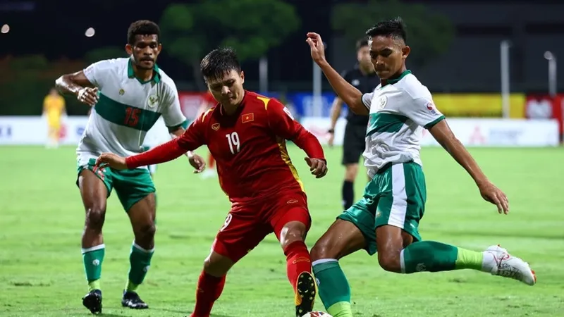 Quang Hải và các đồng đội luôn "gieo sầu" lên Indonesia trong những lần gặp gỡ gần đây