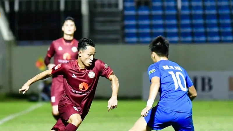 Bình Định giành được 1 điểm trong chuyến làm khách tại sân Hòa Xuân. 