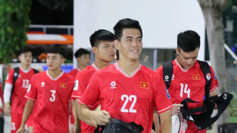 Tiến Linh cùng các đồng đội sẽ có 2 buổi tập trước cuộc so tài với Indonesia vào tối 21-3