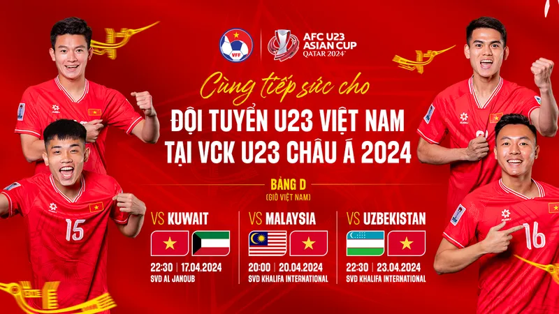 Lịch thi đấu VCK U23 châu Á 2024