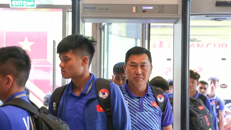 Đội U23 Việt Nam chuyển sang khách sạn Le Meriden cùng với U23 Kuwait