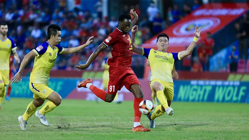 Hà Tĩnh vừa có được trận hòa như thắng trước Hà Nội FC ở vòng đấu trước