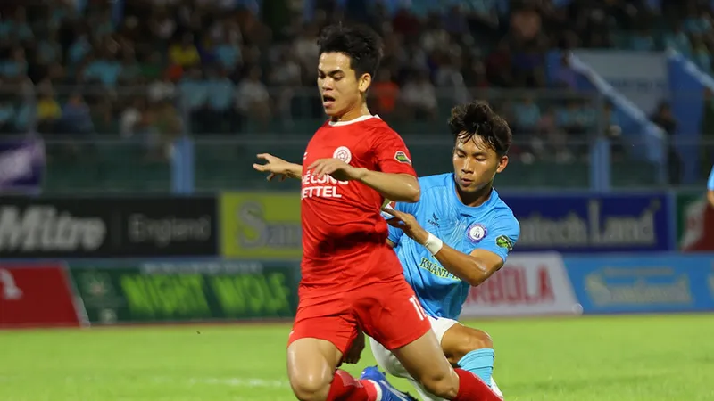 Khuất Văn Khang, tác giả ghi bàn quyết định đem thắng lợi 1-0 về cho TC Viettel