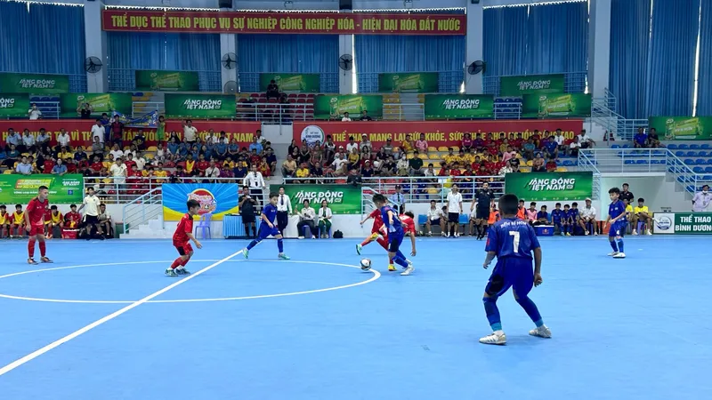 U11 Bình Dương giành chiến thắng 6-2 trước U11 Bà Rịa Vũng Tàu ở trận khai mạc