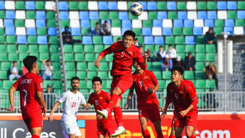 Đội U20 Việt Nam tham dự VCK U20 châu Á 2023 vừa qua