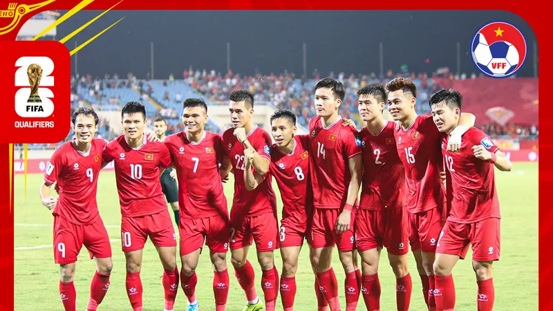 Đội tuyển Việt Nam tại hai trận vòng loại World Cup 2026 vào đầu tháng 6-2024.