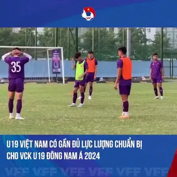 U19 Việt Nam gần hội đủ lực lượng