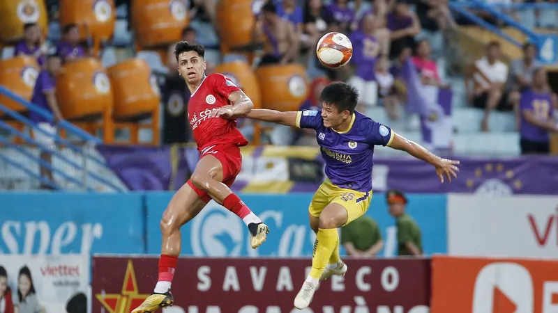 Hà Nội FC giành chiến thắng áp đảo trước TC Viettel. Ảnh: MINH HOÀNG