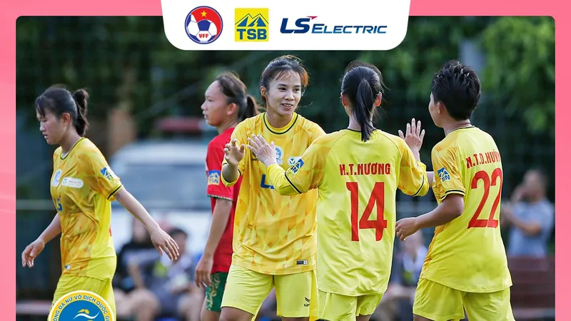 Bảng xếp hạng vòng 9 giải bóng đá nữ VĐQG 2024