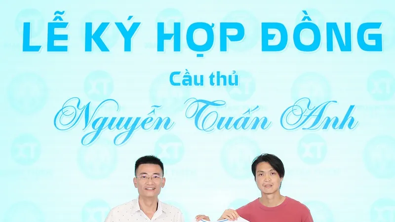 Tuấn Anh ký bản hợp đồng gia hạn đến hết mùa bóng 2027