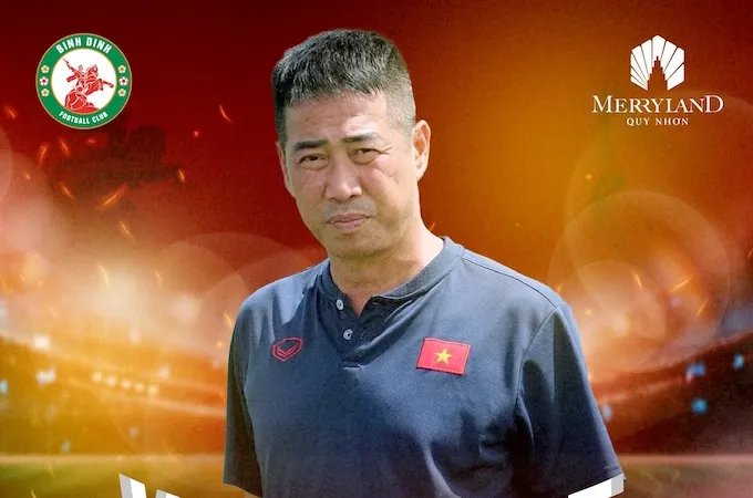 HLV Ngô Việt Trung gia nhập CLB Bình Định