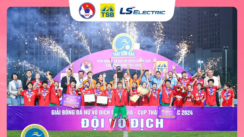 Bảng xếp hạng chung cuộc giải bóng đá nữ VĐQG 2024