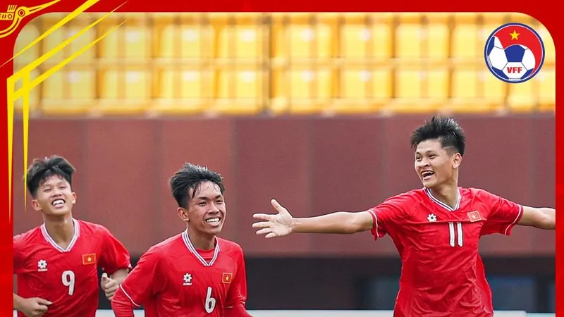 U16 Việt Nam giành chiến thắng ấn tượng trước U16 Nhật Bản