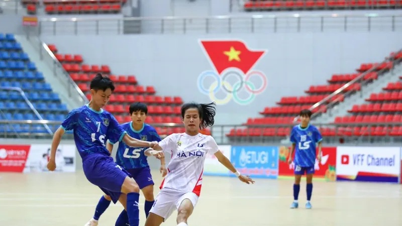 Thái Sơn Nam TPHCM thể hiện đẳng cấp vượt trội ở giải futsal nữ VĐQG 2024