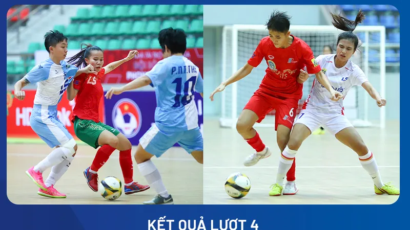 Thái Sơn Nam TPHCM tiếp tục giữ ngôi đầu bảng sau lượt 4