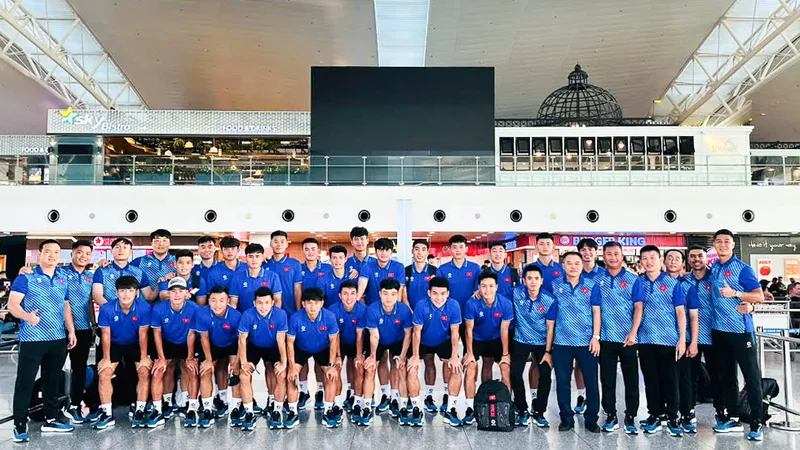 U22 Việt Nam sẵn sàng cho giải đấu giao hữu quốc tế CFA Team China 2024