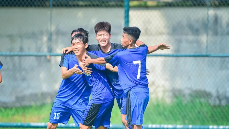 Thắng Đệ FC sẽ gặp Bình Hòa TPK trong trận tứ kết được đánh giá là cân sức. Ảnh: Thắng Đệ FC
