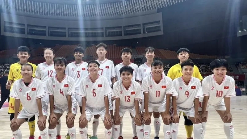 Đội tuyển nữ futsal Việt Nam sẽ tham dự giải giao hữu quốc tế tại Thái Lan vào tháng 9