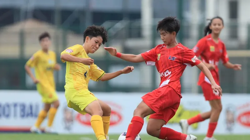U19 nữ TPHCM để thua đáng tiếc trước các cầu thủ Hà Nội