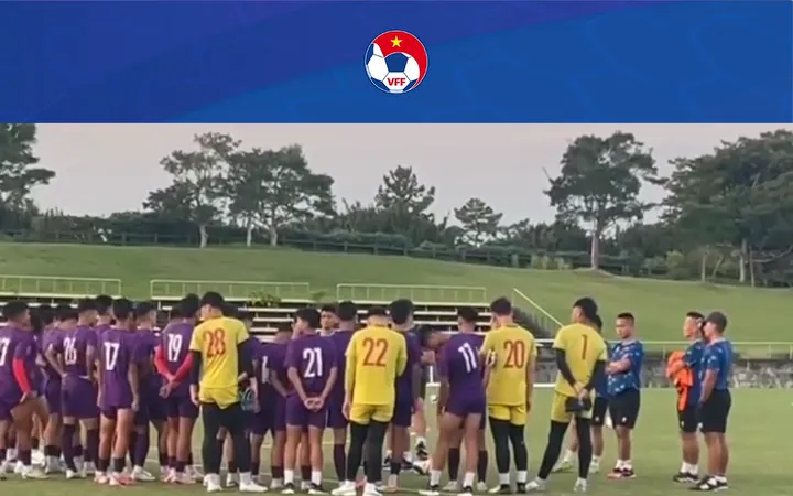 U17 Việt Nam bắt đầu giai đoạn rèn binh tại Nhật Bản