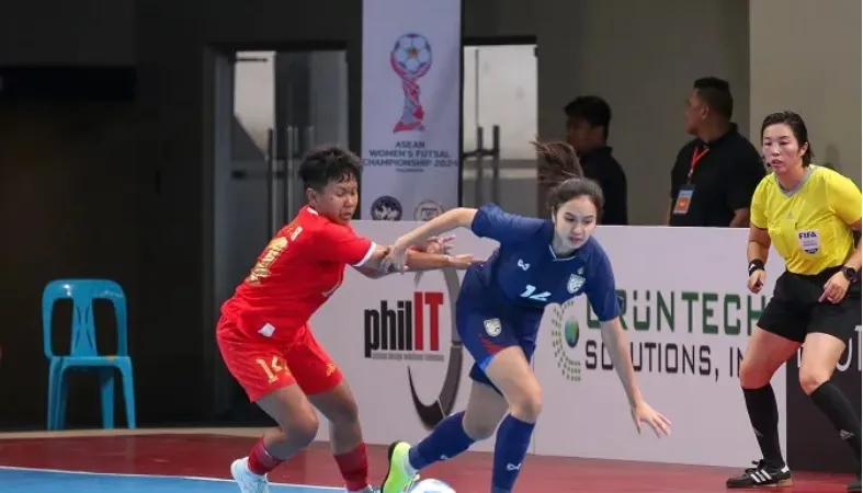 Đội tuyển nữ Thái Lan giành chiến thắng đầu tiên. Ảnh: AFF