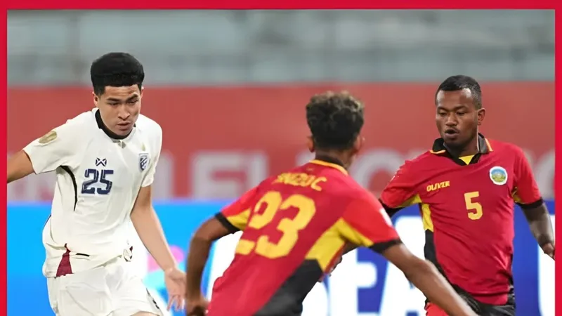 Thái Lan thắng cách biệt trước Timor Leste trong trận ra quân. Ảnh: AseanFootball