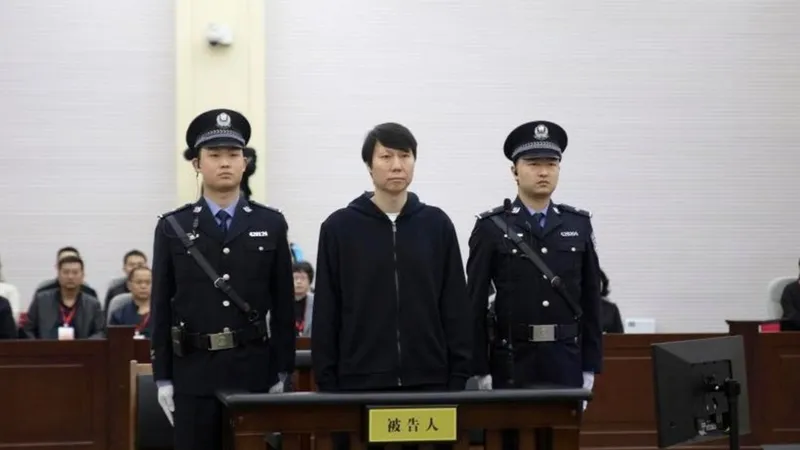 Li Tie tại tòa. Ảnh: CCTV