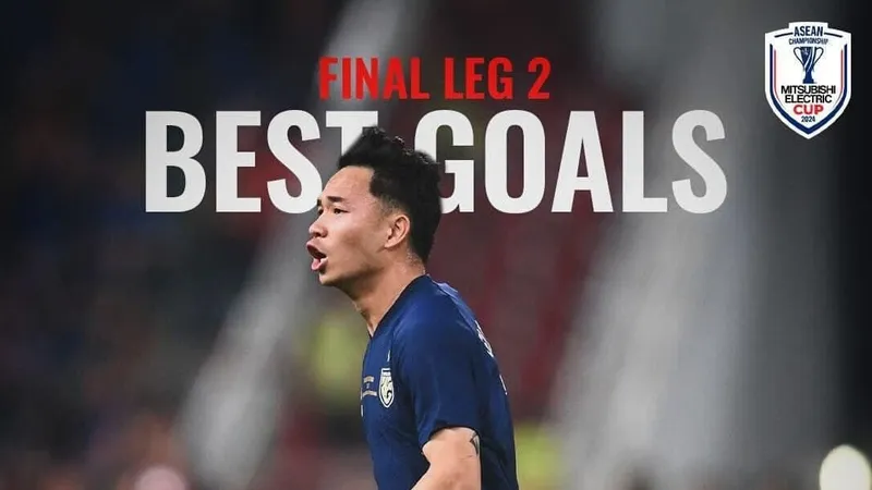 Supachok đoạt giải Bàn thắng đẹp nhất ASEAN Cup 2024