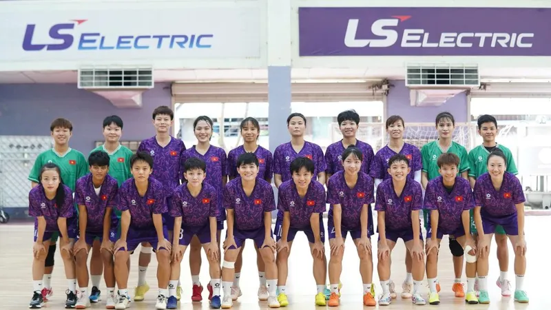 Đội tuyển futsal nữ Việt Nam hướng đến mục tiêu tham dự VCK châu Á 2025