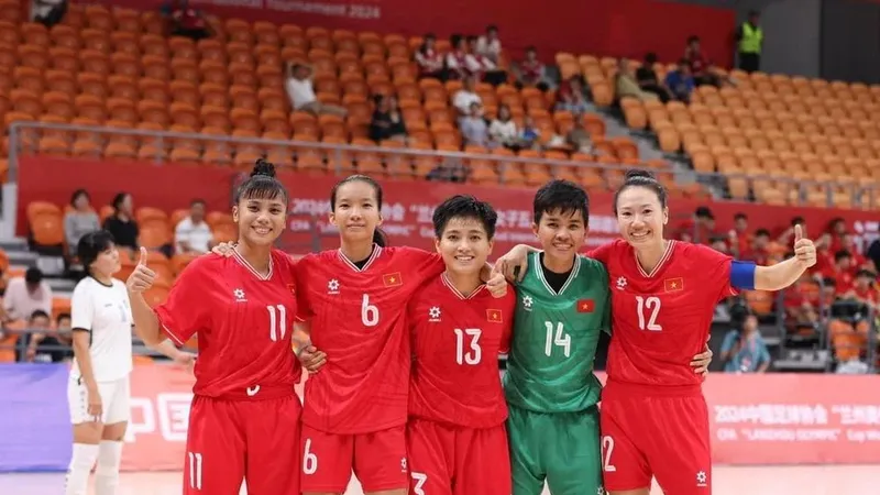 Đội tuyển futsal nữ Việt Nam hướng đến mục tiêu đi dự Word Cup 2025