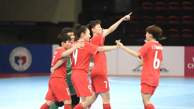 Đội tuyển futsal nữ Việt Nam hướng đến mục tiêu lần đầu dự Word Cup.