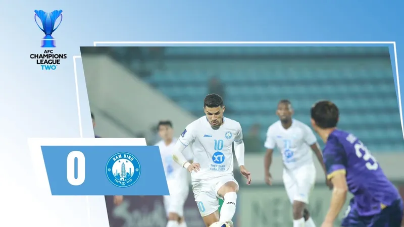 Thua 0-3 trên sân nhà, cơ hội đi tiếp của Nam Định như không cỏn