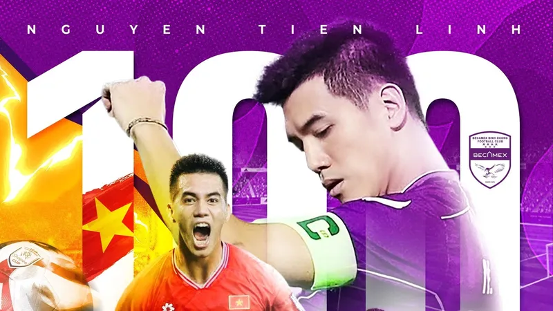 Tiến Linh ở top săn bàn hàng đầu tại V-League. Ảnh: BFC