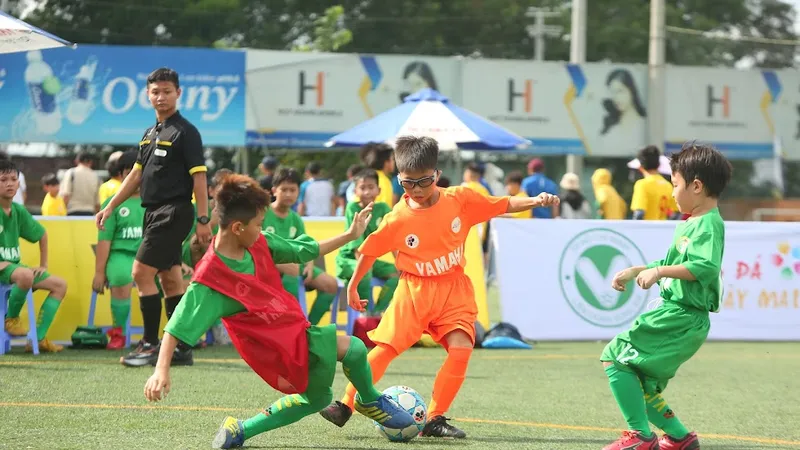 Giải bóng đá Nhi đồng TPHCM - Yamaha Cup 2025 có sự tham dự của 32 đội.