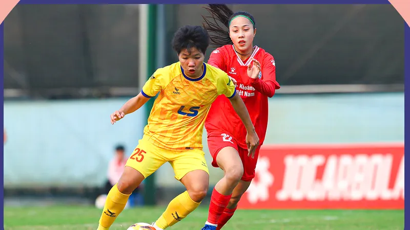 Các cô gái TPHCM giành chiến thắng cách biệt 5-0 trước Than KSVN.