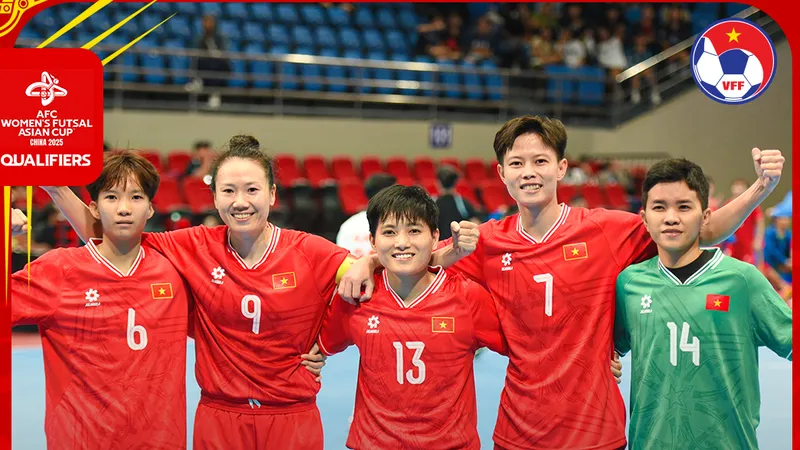 Đội tuyển futsal nữ Việt Nam đứng hạng 11 thế giới, hạng 4 châu Á.