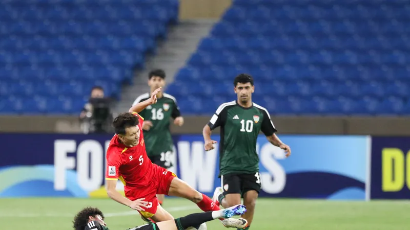 U17 Việt Nam đã bị loại thật đáng tiếc.