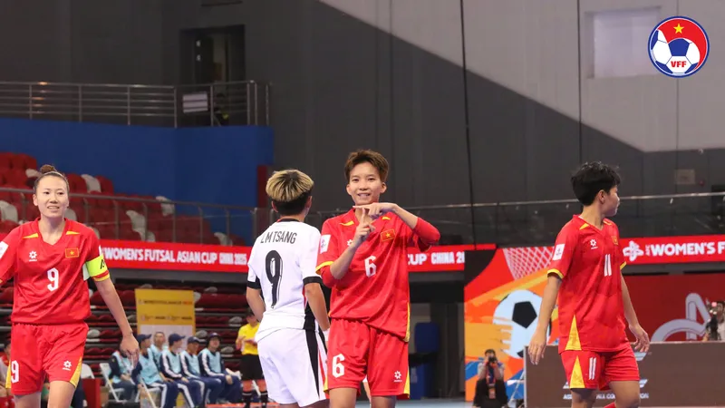 Thanh Ngân tỏa sáng với hattrick bàn thắng cho đội tuyển Việt Nam.