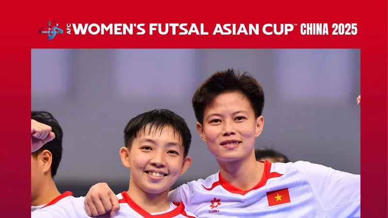 Bảng xếp hạng VCK futsal nữ châu Á 2025