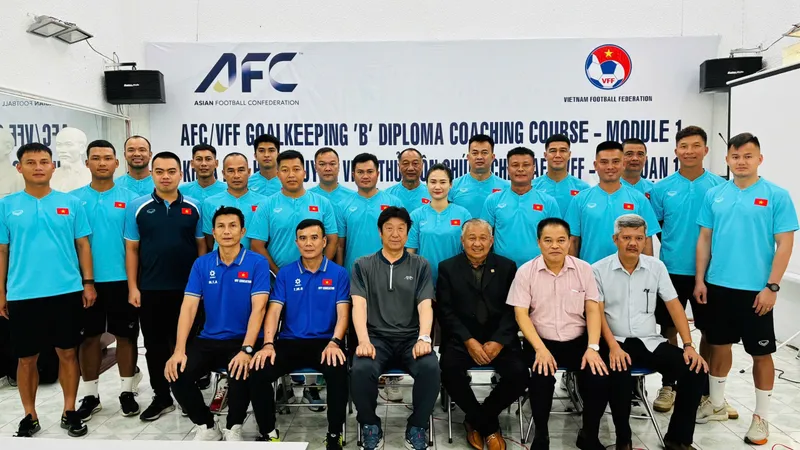Khóa học diễn ra từ ngày 10 đến 13-6-2025 tại sân Bình Dương.