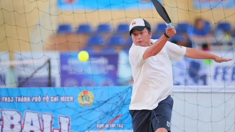Môn pickleball năm nay thu hút hơn 150 vận động viên tranh tài.