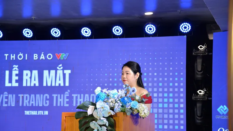 Bà Vũ Thanh Thủy, Tổng Biên tập Thời báo VTV.