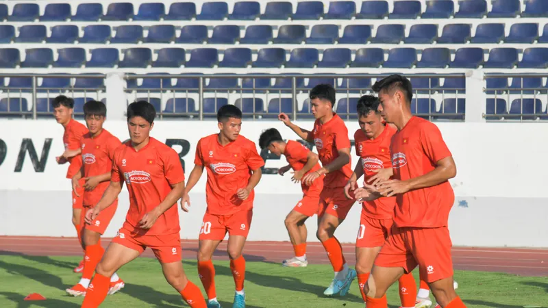 U22 Việt Nam chưa đủ quân số sau 4 buổi tập.