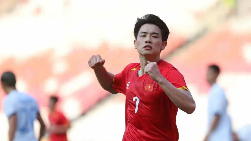 Đình Bắc "nổ súng" ở bàn gỡ hòa 1-1 cho U23 Việt Nam