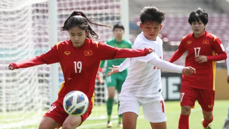 Đội tuyển nữ Việt Nam thắng Đài Bắc Trung Hoa ở trận play-off để giành vé tham dự World Cup 2023.