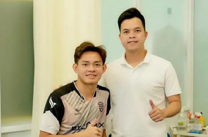 Bùi Vĩ Hào đang có quá trình phục hồi chấn thương rất tốt.