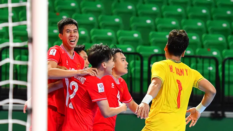 Điểm số của đội tuyển futsal Việt Nam trên BXH FIFA đã tăng mạnh mẽ trong thời gian qua.