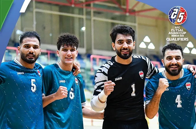 Iraq giành vé cuối cùng dự VCK futsal châu Á 2026