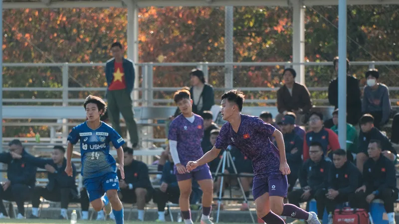 Đội U17 Việt Nam có 3 trận giao hữu trong đợt tập huấn tại Nhật Bản nhằm chuẩn bị cho VCK U17 châu Á 2026.