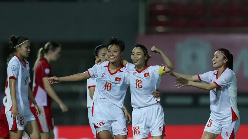 Đội tuyển nữ Việt Nam trong trận thắng Indonesia 7-0 ở AFF Cup nữ 2025 vừa diễn ra vào tháng 8 tại Hải Phòng.